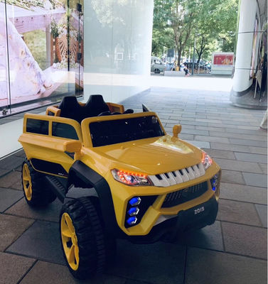 12v luxe 2 zitplaatsen kids off road grote batterij kinderen baby speelgoed auto met pp plastic