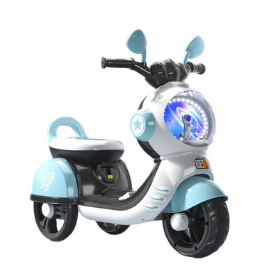 Kinderen elektrische baby drie wielen schattig batterij motorfiets in blauw roze rood plastic type PP