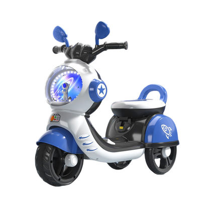 Kinderen elektrische baby drie wielen schattig batterij motorfiets in blauw roze rood plastic type PP