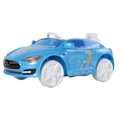 6V elektrische auto twee zitplaatsen met LED voorlicht perfect voor kinderen tussen 3-8 jaar oud
