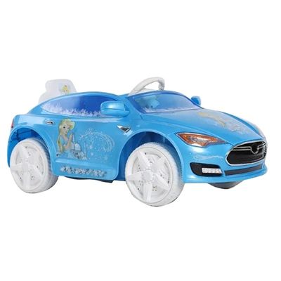 6V elektrische auto twee zitplaatsen met LED voorlicht perfect voor kinderen tussen 3-8 jaar oud