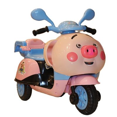Kindersongs LED-verlichting Speelgoed Rijd op 6V elektrische motorfiets voor 3-6-jarigen