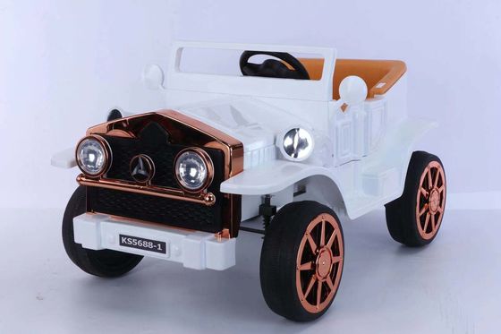 Unisex elektrisch speelgoed rijden met auto met afstandsbediening Nieuw ontworpen motor 380 * 2 voor kinderen