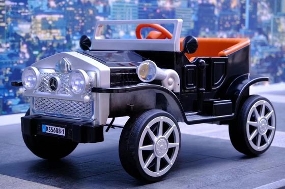 Unisex elektrisch speelgoed rijden met auto met afstandsbediening Nieuw ontworpen motor 380 * 2 voor kinderen