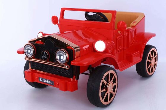 Unisex elektrisch speelgoed rijden met auto met afstandsbediening Nieuw ontworpen motor 380 * 2 voor kinderen