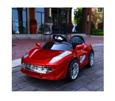 98cm*63cm*43cm Grootte Plastic elektrische rit voor 6 jaar 1 zitplaats en afstandsbediening 6V