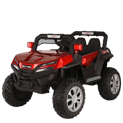 6v4*2 Super Power Off-road Vehicle Dubbele elektrische dubbele aandrijving Kinderauto Wit