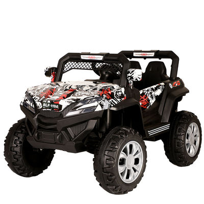 6v4*2 Super Power Off-road Vehicle Dubbele elektrische dubbele aandrijving Kinderauto Wit