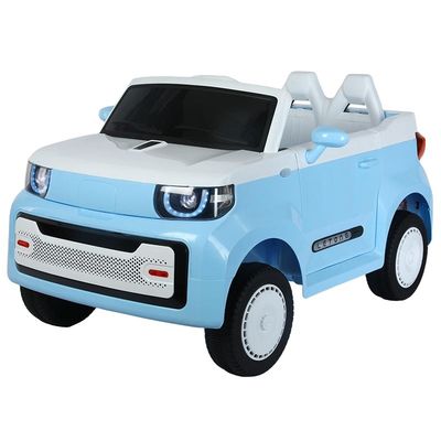 Vier wielen batterij Plastic Baby Kids elektrisch speelgoed met afstandsbediening 12V*390*2 motor