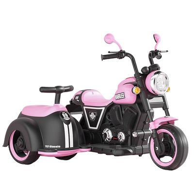 77*75*85 Roze Groen Rood Geel Elektrische kindermotorfiets met enkel/dubbele modus
