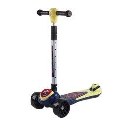 Muziekverlichting Opvouwbare scooter voor kinderen Roze/blauw/geel/groen