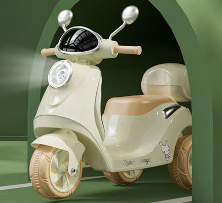 PP plastic 6v elektrische rit op auto motorfiets voor kinderen opslagdoos en lichten 2023