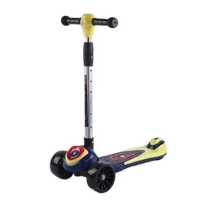 Muziekverlichting Opvouwbare scooter voor kinderen Roze/blauw/geel/groen