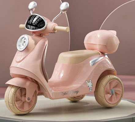 PP plastic 6v elektrische rit op auto motorfiets voor kinderen opslagdoos en lichten 2023