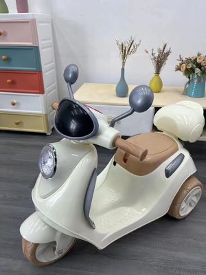 PP plastic 6v elektrische rit op auto motorfiets voor kinderen opslagdoos en lichten 2023