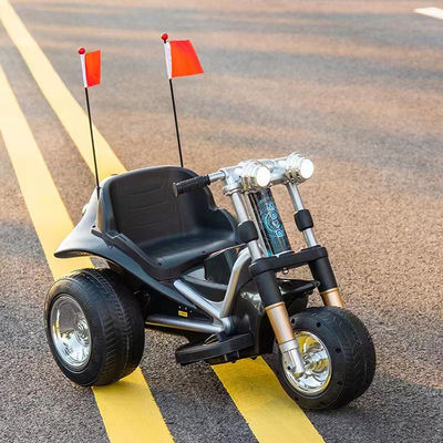 Dual-Drive 540 Motor 12V Electric 3 Wielen Off-Road Ride On Motorcycle Toy Car voor kinderen