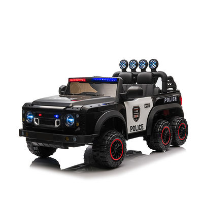 12v batterij aangedreven elektrisch speelgoed voor kinderen monster politie rijden op auto voor kinderen plastic