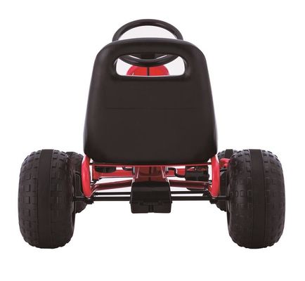 Rood enkelzittende pedaal Go-Karting voor 7-jarigen Plastic wiel en rijd-op auto