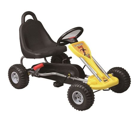 Geslachtsneutrale plastic wielen rijden op de auto pedaal go-karts voor kinderen van 3-8 jaar