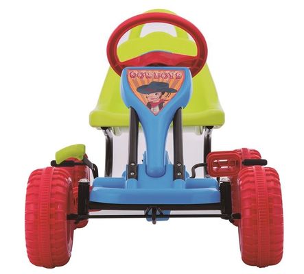 Geslachtsneutrale plastic wielen rijden op de auto pedaal go-karts voor kinderen van 3-8 jaar