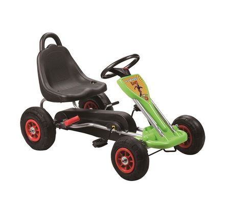 Geschikt voor leeftijd 3-8 G.W. N.W 10.6/9.1 KG Rijd op auto Pedal Go-Karts met handrem