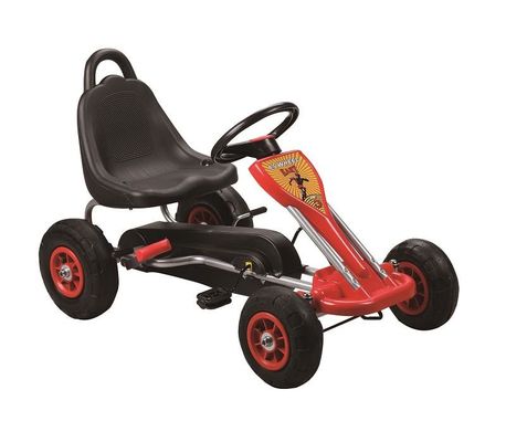 Geschikt voor leeftijd 3-8 G.W. N.W 10.6/9.1 KG Rijd op auto Pedal Go-Karts met handrem