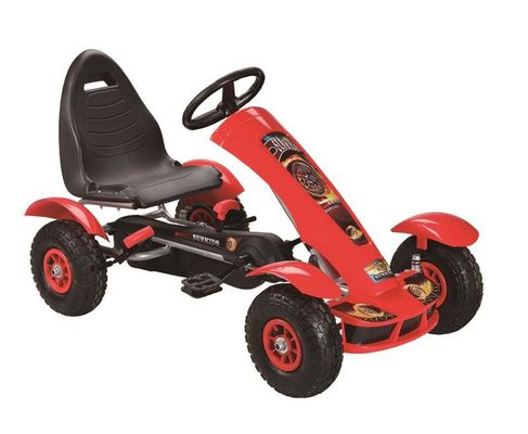 Verstelbare stoel en koppeling/rem Kinderen rijden op de auto Pedal Go Karts voor de leeftijd 5-12