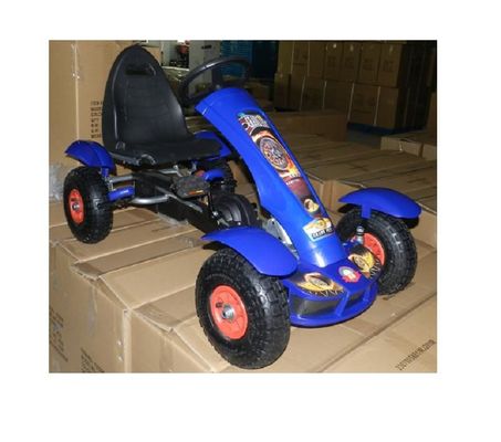 Verstelbare stoel en koppeling/rem Kinderen rijden op de auto Pedal Go Karts voor de leeftijd 5-12