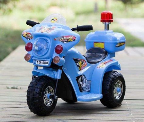 Style Ride On Toy Plastic Kinderen 6v elektrische motorfiets met muziek en licht