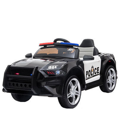 12V elektrische politieauto voor kinderen leeftijdsbereik 2-4 jaar met afstandsbediening waarschuwingslicht en megafoon 2023