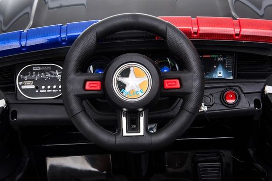 Afstandsbediening op 12V elektrische politieauto voor kinderen en leeftijdsgroep van 2 tot 4 jaar 2023