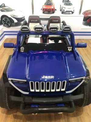 Elektrische plastic kinderrijden op speelgoedwagen met overgrote opslagruimte en vier wielen