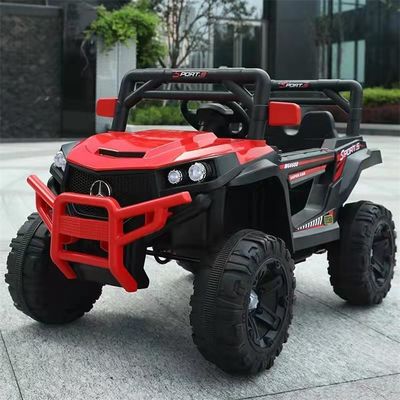 108*62*66Cm Plastic Off-Road Ride On Car voor kinderen 12v Luxe tweezits elektrische auto