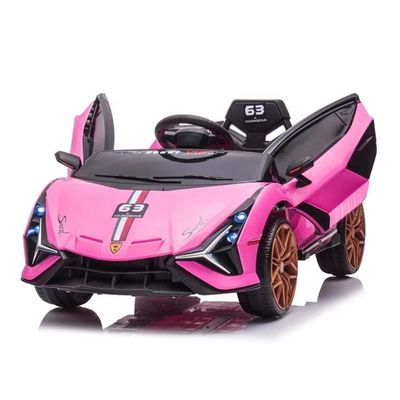 Verkoop Design Roze Speelgoed Kinderen Rijden Op 12V Elektrische Auto's Speelgoed voor leeftijdscategorie 5 tot 7 jaar
