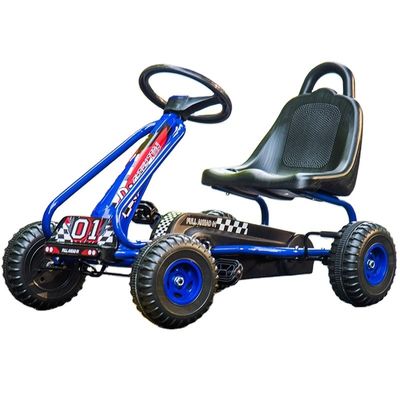 Ride On Toy Verstelbare stoel Handrem Vierwiel pedaal Go-Karts voor het plezier van kinderen