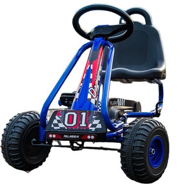 Ride On Toy Verstelbare stoel Handrem Vierwiel pedaal Go-Karts voor het plezier van kinderen