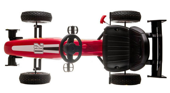 Verstelbare stoel 4 wielen rijden op pedal kart auto voor kinderen van 3-8 G.W. N.W. 15/13KG