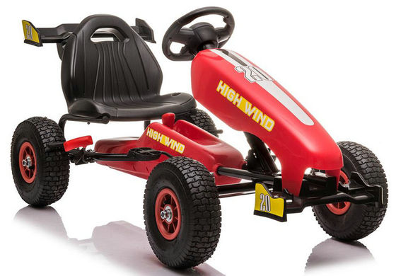 Populaire opblaasbare wielrit op pedaal go-kart auto voor kinderen leeftijdsspanne 2 tot 4 jaar
