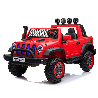 Afstandsbediening en LED-licht 4 wielen elektrische UTV 24v rijden op de auto voor kinderen door plastic