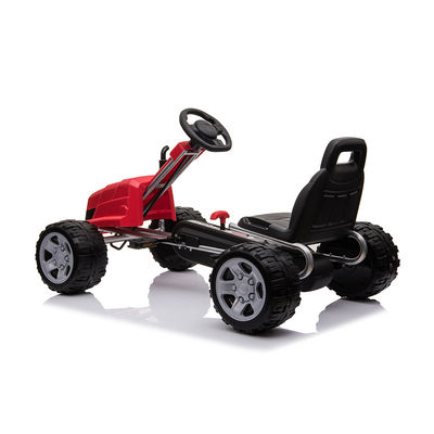 EVA Wielen Kinderenrijden Op Pedal Go-Karts Auto voor 5-12 jaar oud Max Loading 50kgs