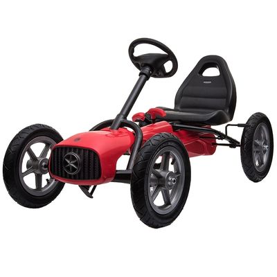 Verstelbare voor- en achterzitjes Kinderenrijden op pedaal Go-Kart Auto voor B2B-handel