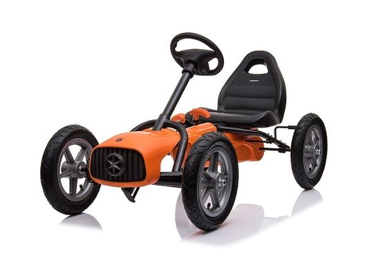 Verstelbare voor- en achterzitjes Kinderenrijden op pedaal Go-Kart Auto voor B2B-handel