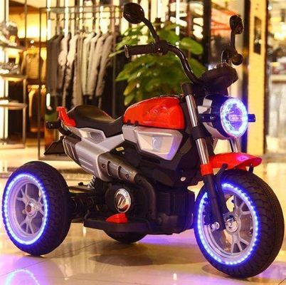 12v elektrisch fietsen op een motorfiets voor kinderen met één knop en batterij inbegrepen