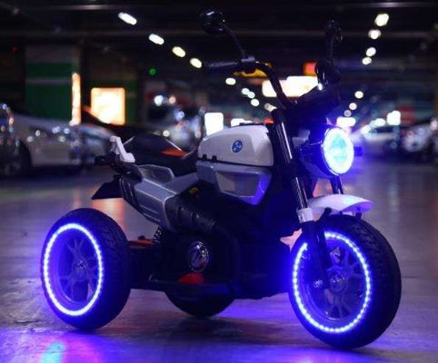 12v elektrisch fietsen op een motorfiets voor kinderen met één knop en batterij inbegrepen
