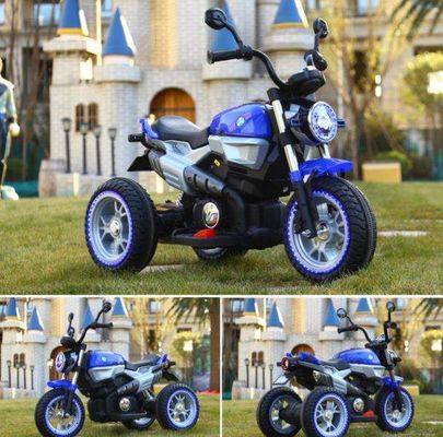 12v elektrisch fietsen op een motorfiets voor kinderen met één knop en batterij inbegrepen