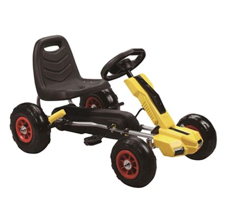 Kinderen opblaasbare wielen rijden op go-kart auto met pedalen maximale belasting 30 kg 86x51x48cm