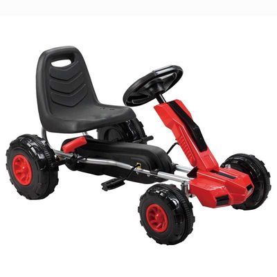 Kinderen opblaasbare wielen rijden op go-kart auto met pedalen maximale belasting 30 kg 86x51x48cm