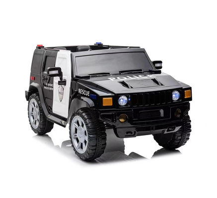 Witte elektrische plastic kinderwagen met twee zitplaatsen van 24 V voor kinderen van 3 tot 8 jaar maximaal 30 kg