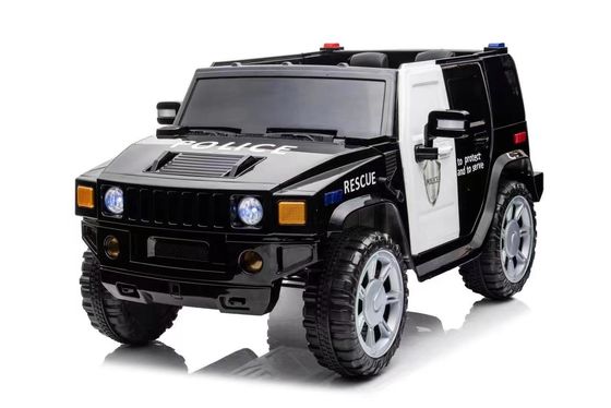 Witte elektrische plastic kinderwagen met twee zitplaatsen van 24 V voor kinderen van 3 tot 8 jaar maximaal 30 kg