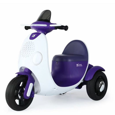 PP plastic elektrische kindermotorfiets driewieler met muziek licht voor spannende rit